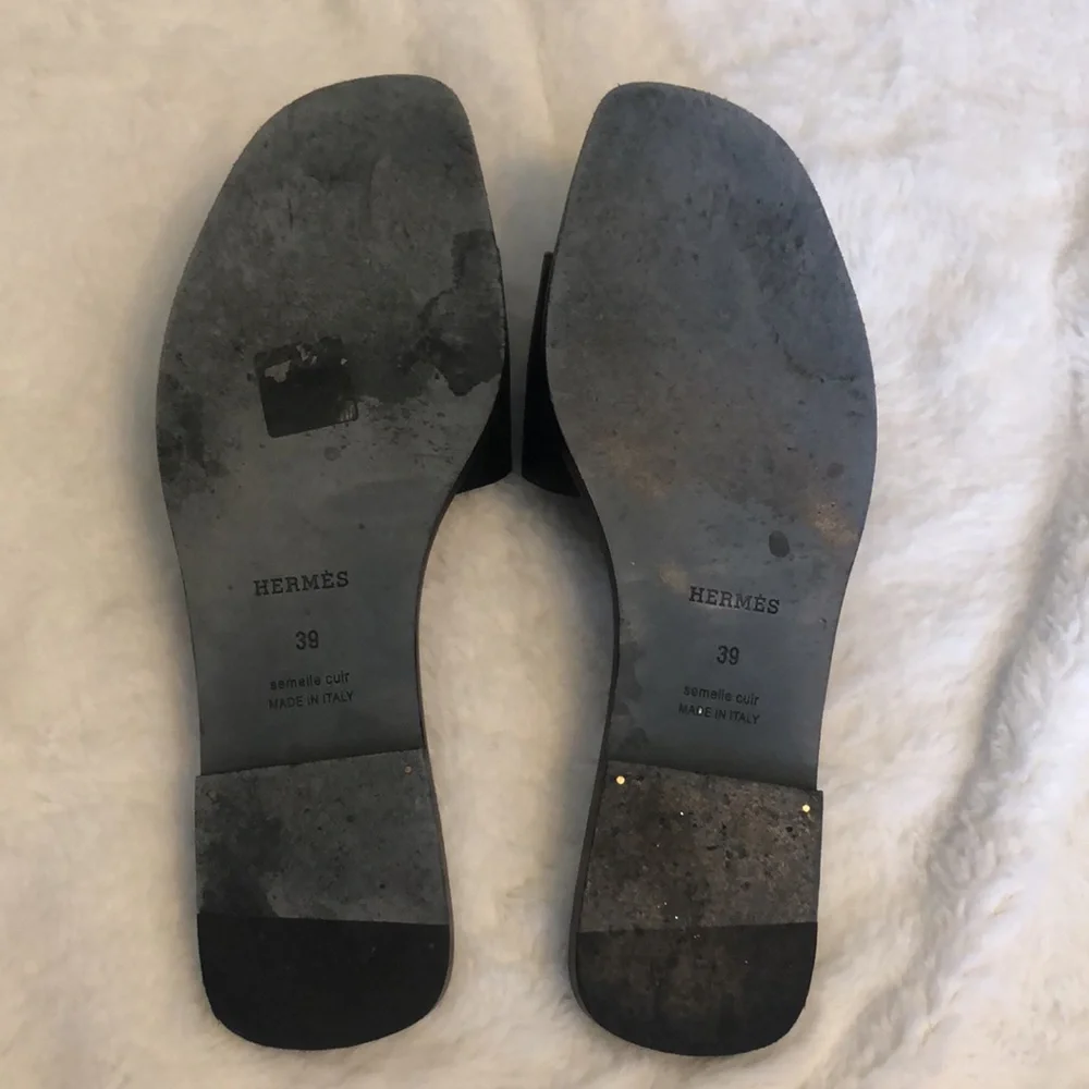 Hermes view sandal🖤 - Picture 3 of 5